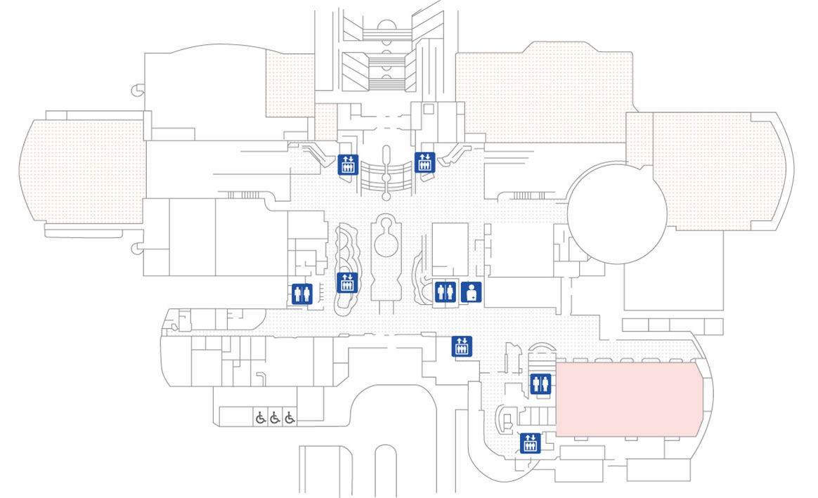Health Accommodation Wing1Floor Map