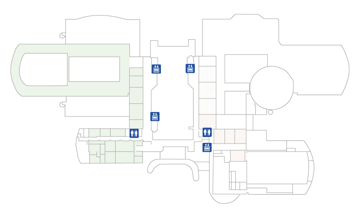 Health Accommodation Wing2Floor Map