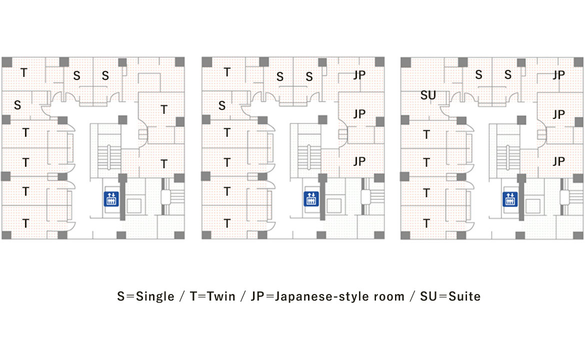 Health Accommodation Wing4Floor Map