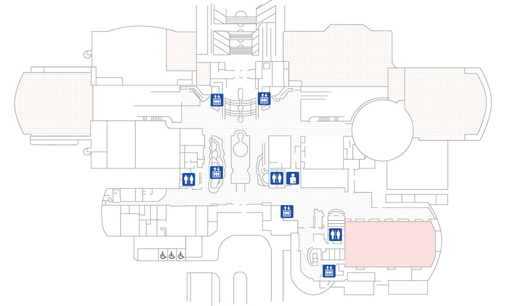 健康開発館1Fフロアマップ