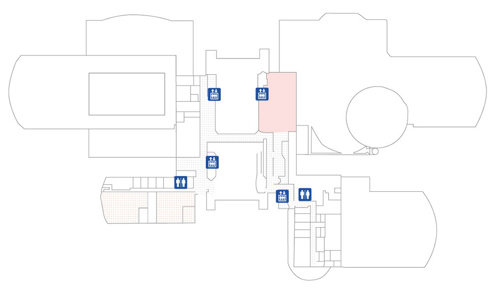 宿泊館3Fフロアマップ